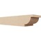 Ekena Millwork 6in. W x 4in. H x 20in. L Alpine Woodgrain TimberThane Rafter Tail, Primed Tan RFTUR06X04X20ALPRCPR - alternate 1